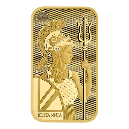Royal Mint Britannia 100g Gold Bar