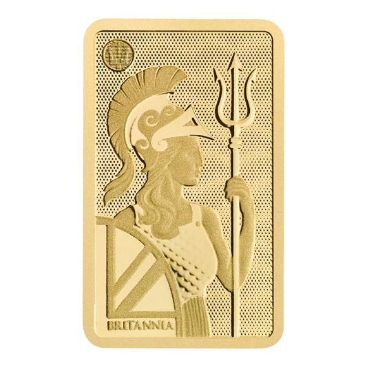 Royal Mint Britannia 1g Gold Bar ( 999.9 )