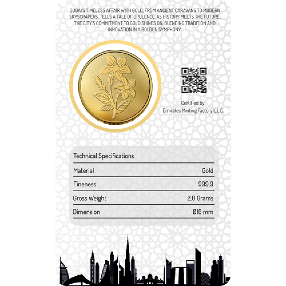2g Gold Coin (999.9)
