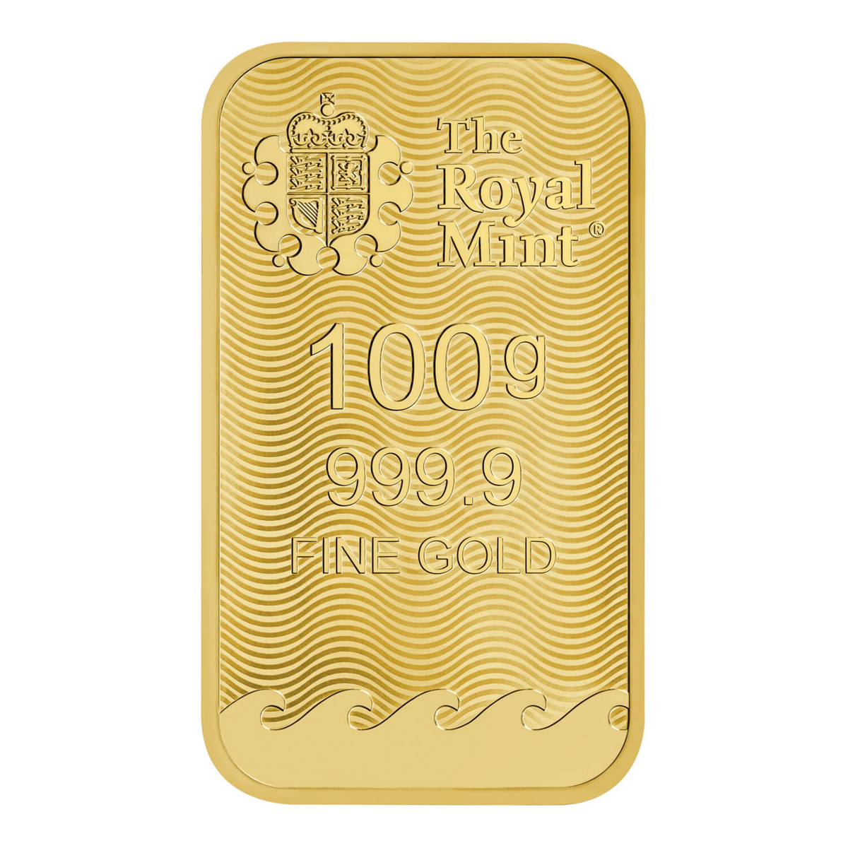 Royal Mint Britannia 100g Gold Bar