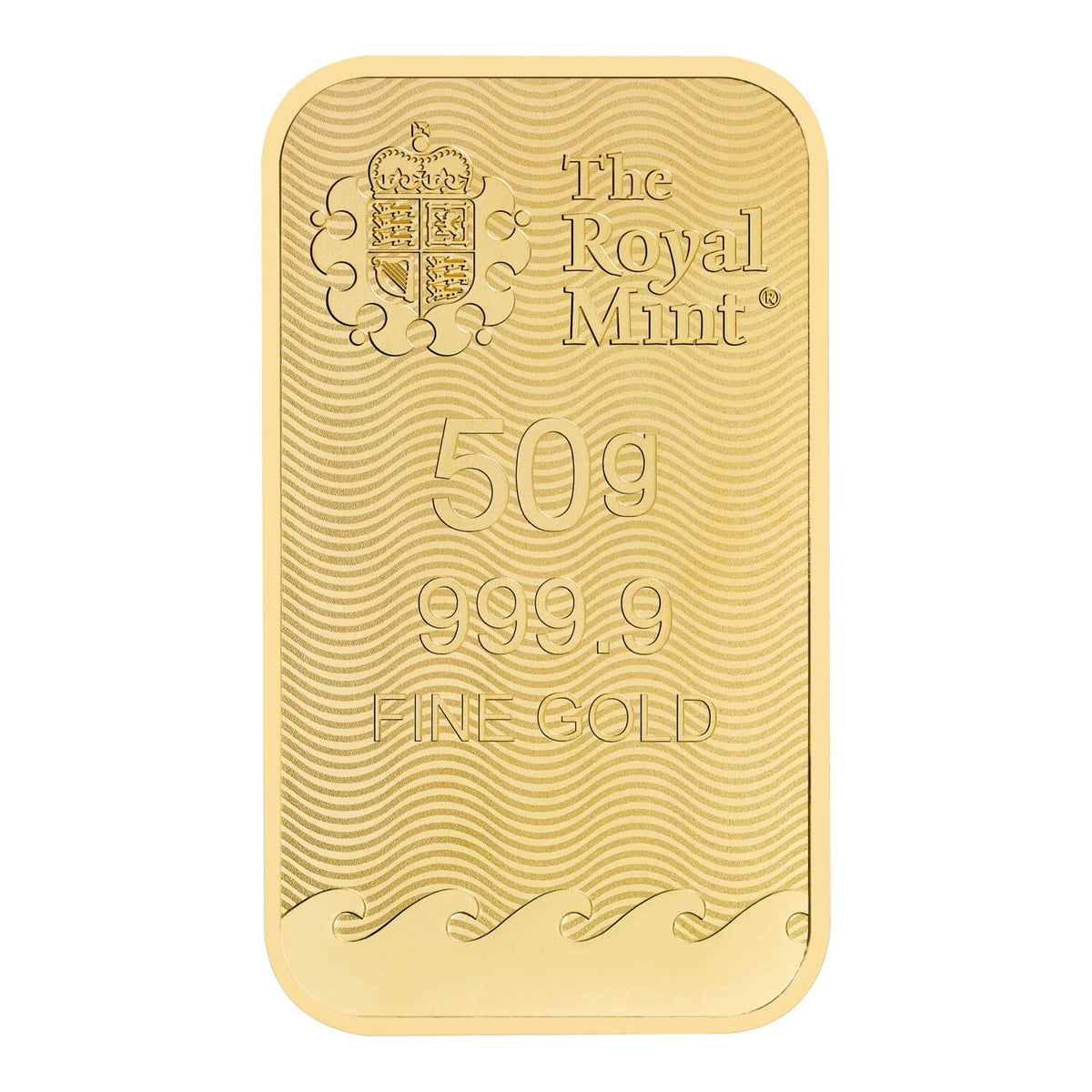 Royal Mint Britannia 50g Gold Bar ( 999.9 )